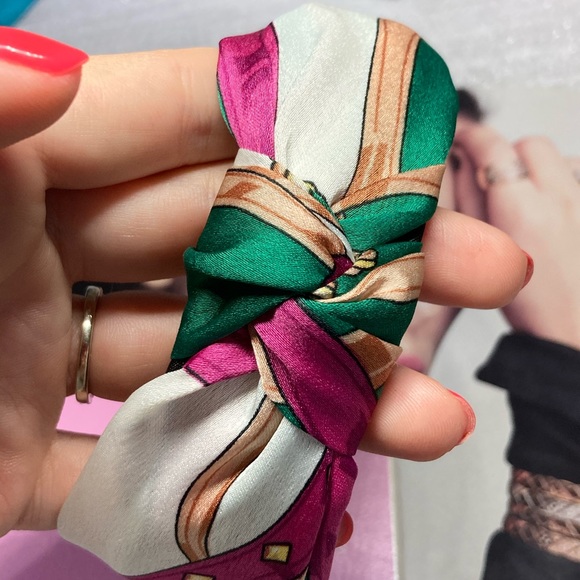 Green Purple Headband - Picture 4 of 4